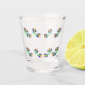 Schießglas : Frühlingshuppen Schnapsglas (Vorderseite)