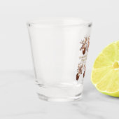 Schießglas, Jagd Schnapsglas (Links)