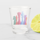 Schießglas-Schach Schnapsglas (Rückseite)