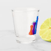 Schießglas-Schach Schnapsglas (Links)