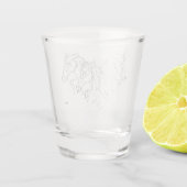 Schießglas : STALLIONEN Schnapsglas (Rückseite)