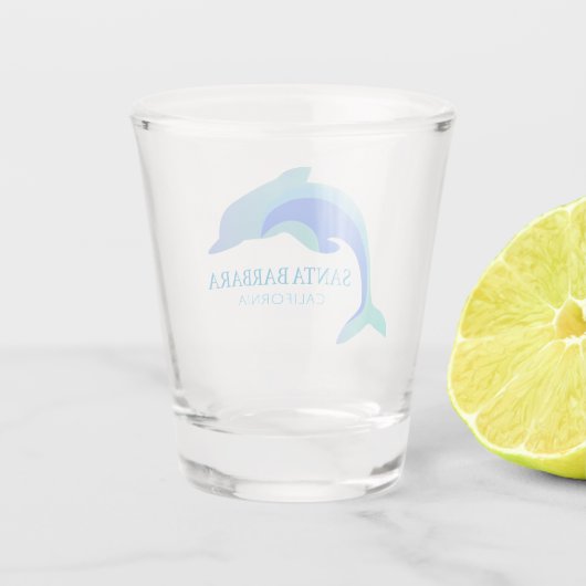 Schießglas von Santa Barbara Schnapsglas (Rückseite)