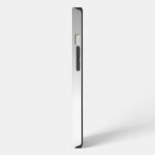 Schiessscheibe Schütze Monogramm iPhone Hülle (Linke Seite)