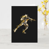 Schießschuh Karte (Gelbe Blume)