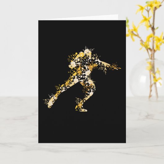 Schießschuh Karte (Gelbe Blume)