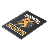 Schießspur und Feldschuss drehen Notizblock (Linke Seite)