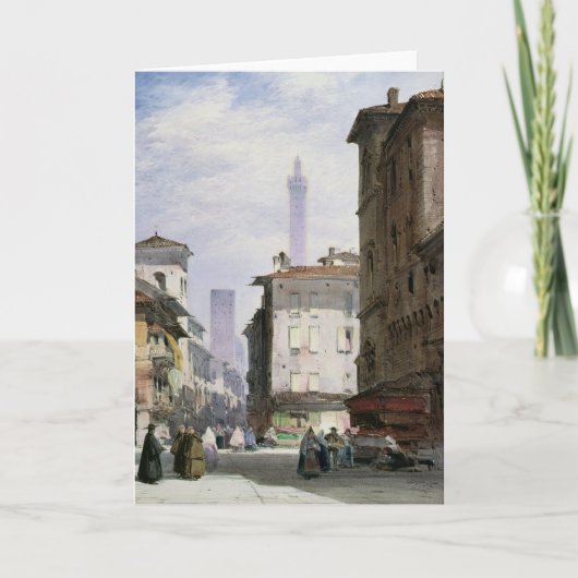 Schießturm, Bologna Karte (Vorderseite)