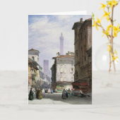 Schießturm, Bologna Karte (Gelbe Blume)