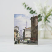 Schießturm, Bologna Postkarte (Stehend Vorderseite)