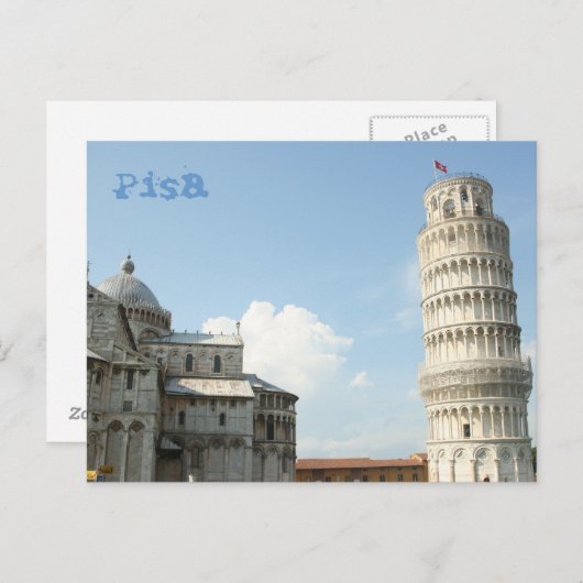 Schießturm Postkarte (Vorne/Hinten)