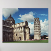 Schießturm von Pisa Fotografy Poster (Vorne)