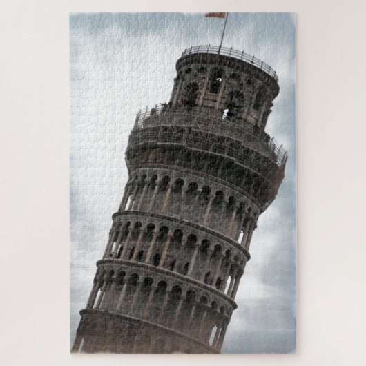 Schießturm von Pisa Italien Reisen Puzzle (Vertikal)