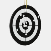 Schießübungen Keramik Ornament (Rechts)