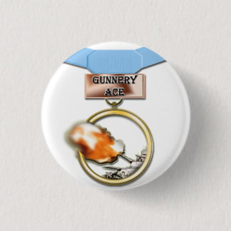 Schießwesen Ace Medaillenknopf Button