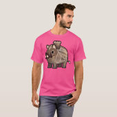 Schiff (600-500 Bc etruskisch) T-Shirt (Vorne ganz)