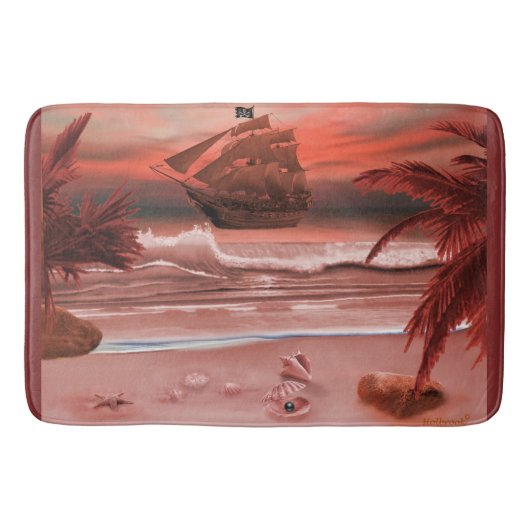 SCHIFF AHOI BADEMATTE (Vorderseite)