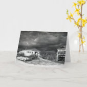 Schiff Ahoy Bar, Marco Island, Florida, 1960er Karte (Gelbe Blume)