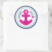 Schiff Ahoy! Girl Sticker D (Tasche)
