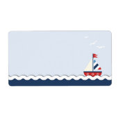 Schiff Ahoy! Namensschild (Vorne)