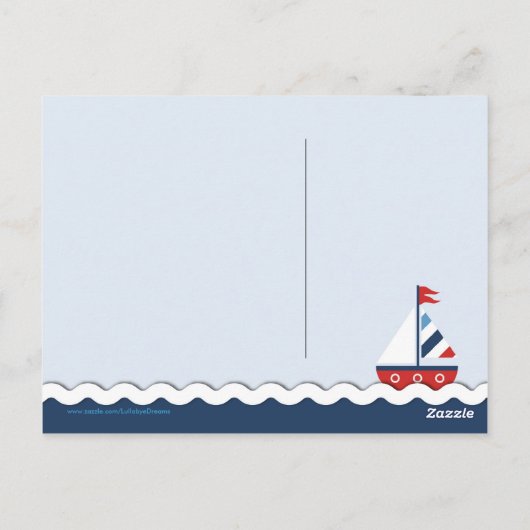 Schiff Ahoy! Postkarte 2 (Rückseite)