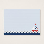 Schiff Ahoy! TY Gift-Tag (Rückseite)