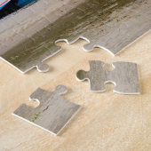 Schiff am Fluss Puzzle (Seite)