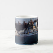 Schiff am Lake Superior Michipicoten in zwei Häfen Kaffeetasse (Mittel)