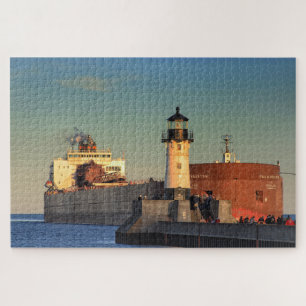 Schiff am Lake Superior Paul R Tregurtha Puzzle