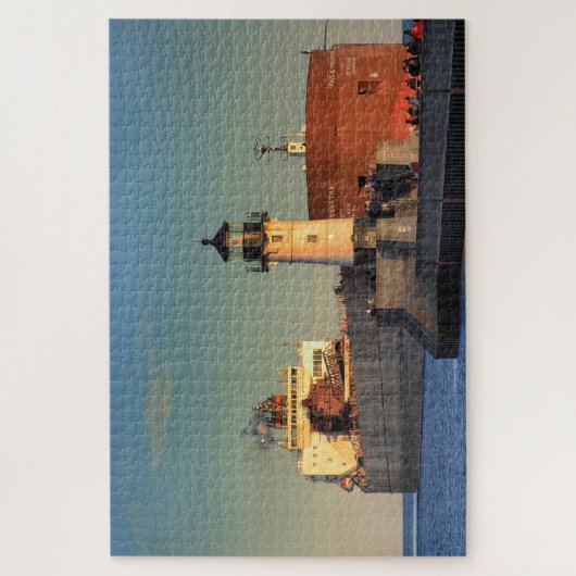Schiff am Lake Superior Paul R Tregurtha Puzzle (Vertikal)