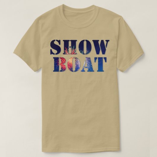 Schiff anzeigen T-Shirt (Design vorne)