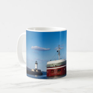 Schiff auf dem Lake Superior Joseph Block Kaffeetasse