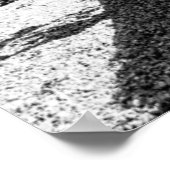 Schiff auf dem Strand von Dungeness Poster (Ecke)