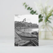 Schiff auf der Seine-Fluss Paris Postkarte (Stehend Vorderseite)