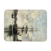 Schiff auf der Touques Eugene Boudin (Französisch, Magnet (Horizontal)