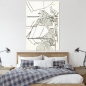 Schiff auf einer Helling Leinwanddruck (Insitu (Schlafzimmer))