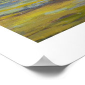 Schiff auf Felsen Poster (Ecke)