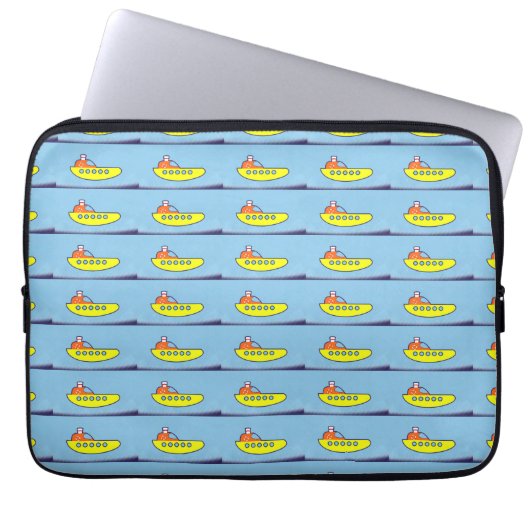Schiff auf See Laptopschutzhülle (Vorderseite)