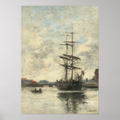 Schiff auf Tuchfühlung Poster (Vorne)
