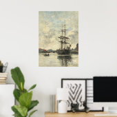 Schiff auf Tuchfühlung Poster (Heimbüro)