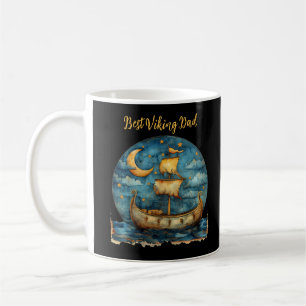Schiff Bestes Wikinger-Vater Kaffeetasse