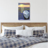 Schiff by Shore Leinwand Art (Insitu (Schlafzimmer))