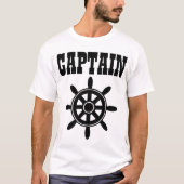 Schiff CAPTAIN dad T - Shirt (Vorderseite)