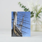 Schiff (Cutty Sark) Postkarte (Stehend Vorderseite)