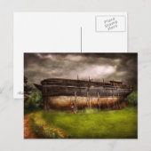 Schiff - Der Bau der Arche Noah Postkarte (Vorne/Hinten)