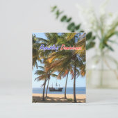 Schiff der Dominikanischen Republik Postkarte (Stehend Vorderseite)