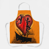 Schiff der Narren Schürze (Vorderseite)