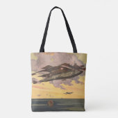 Schiff der Vintagen Science Fiction Tasche (Rückseite)
