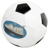 Schiff der White Star Line von Titanic Fußball (Dreiviertel)