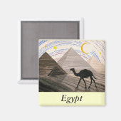 Schiff der Wüste Magnet (Vorderseite/Rückseite)