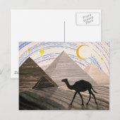 Schiff der Wüste Postkarte (Vorne/Hinten)